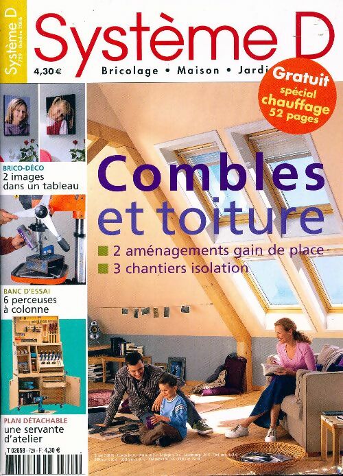 Livrenpoche : Système D n°729 : Combles et toiture - Collectif - Livre