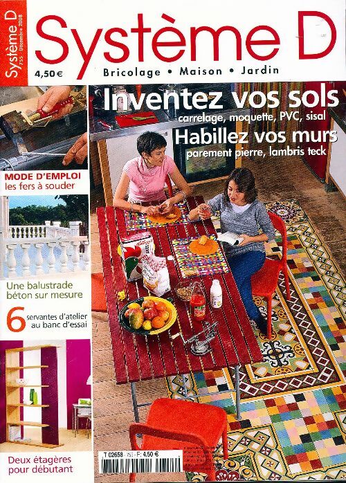 Livrenpoche : Système D n°755 : Inventez vos sols - Collectif - Livre