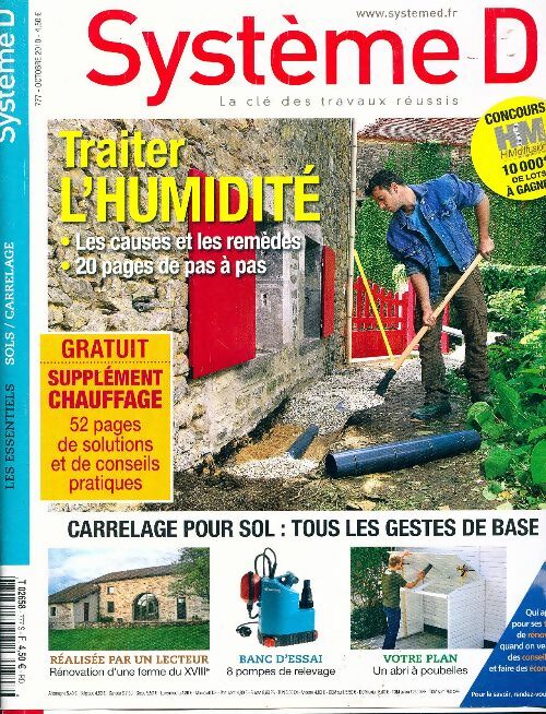 Livrenpoche : Système D n°777 : Traitez l'humidité - Collectif - Livre