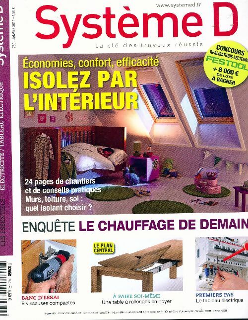 Livrenpoche : Système D n°780 : Isolez par l'intérieur - Collectif - Livre