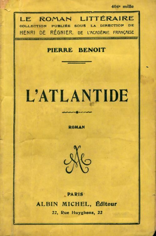Livrenpoche : L'Atlantide - Pierre Benoit - Livre