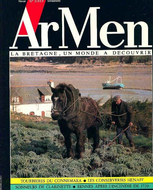 Livrenpoche : ArMen n°2 : Tourberies dans le Connemara / Les conserveries Henaff / ... - Collectif - Livre