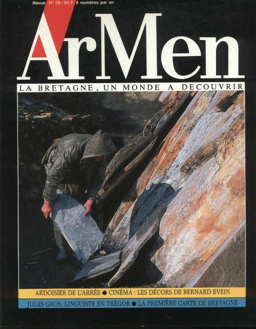 Livrenpoche : ArMen n°39 : ardoisier de l'Arrée / les décors de Bernard Evein / .... - Collectif - Livre