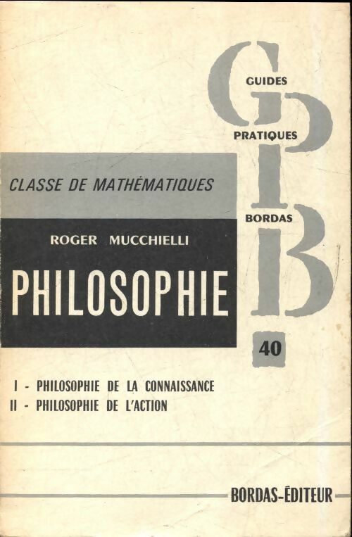 Livrenpoche : Philosophie classe de mathématiques - Collectif - Livre