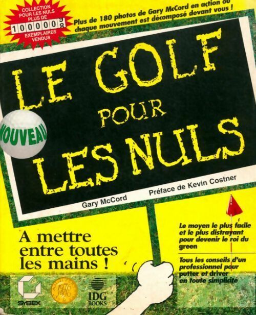 Le golf pour les nuls - Gary Mccord - Livre