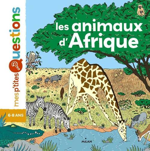 Livrenpoche : Les animaux d'Afrique - Émilie Harel - Livre