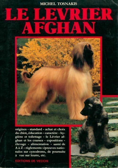 Livrenpoche : Le lévrier afghan - Michel Tosnakis - Livre