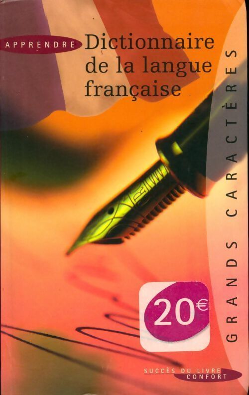 Dictionnaire de la langue française - Succès Du Livre - Livre