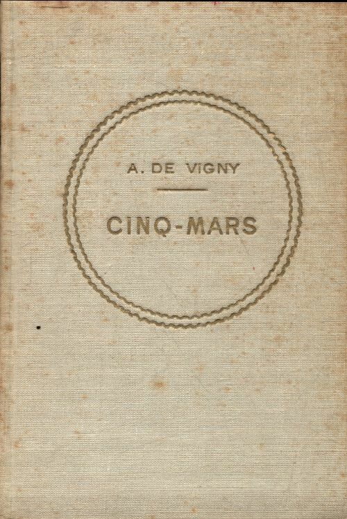 Livrenpoche : Cinq-Mars - Alfred De Vigny - Livre