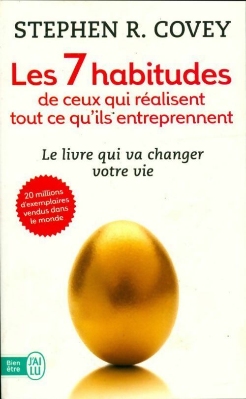 Livrenpoche : Les 7 habitudes de ceux qui réalisent tout ce qu'ils entreprennent - Stephen R. Covey - Livre