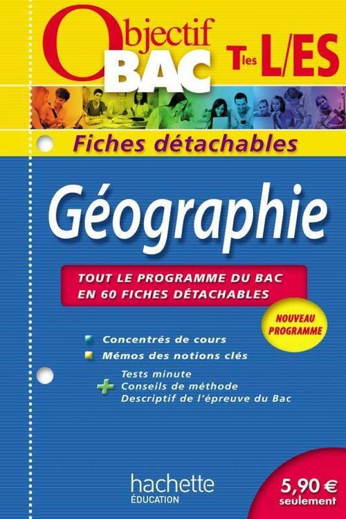 Livrenpoche : Géographie Terminales L/ES - Daniel Traeger - Livre