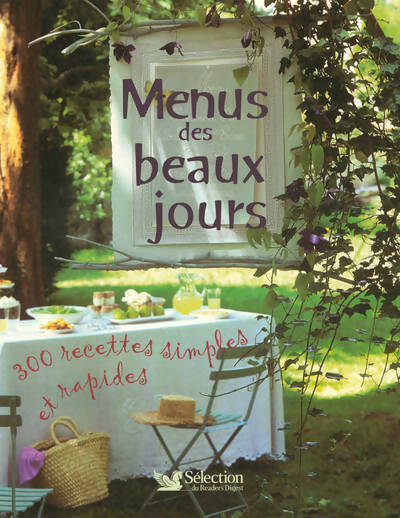 Livrenpoche : Menus des beaux jours - Françoise Zimmer - Livre