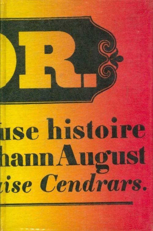 Livrenpoche : L'or - Cendrars Blaise - Livre
