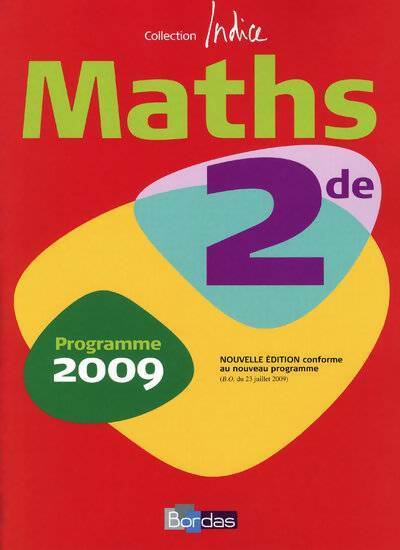 Livrenpoche : Math Seconde - Collectif - Livre
