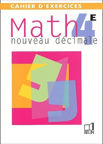 Livrenpoche : Math 4ème. Cahier d'exerices - Philippe Depresle - Livre