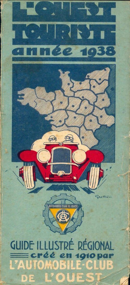 Livrenpoche : L'ouest touriste 1938 - Collectif - Livre