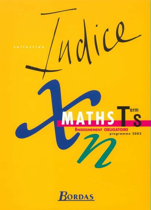 Livrenpoche : Maths Terminale S. Enseignement obligatoire programme 2002 - Collectif - Livre