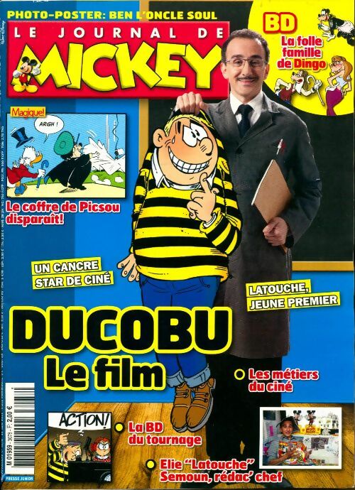 Livrenpoche : Le journal de Mickey n°3078 : Ducobu, le film - Collectif - Livre
