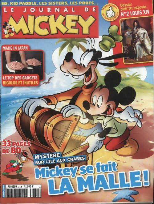 Livrenpoche : Le journal de Mickey n°3176 : - Collectif - Livre