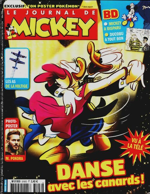 Livrenpoche : Le journal de Mickey n°3198 : Danse avec les canards ! - Collectif - Livre
