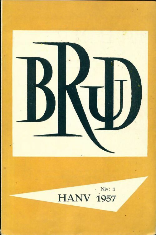 Livrenpoche : Brud nevez 1957 n°1 - Collectif - Livre