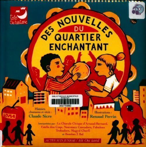 Livrenpoche : Des nouvelles du quartier enchantant (1cd audio) - Claude Sicre - Livre