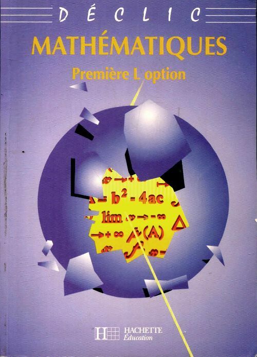 Livrenpoche : Mathématiques 1ère L option - L. Misset - Livre