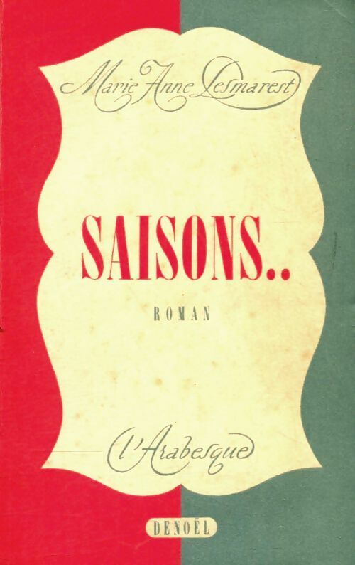 Livrenpoche : Saisons .. - Marie-Anne Desmarest - Livre