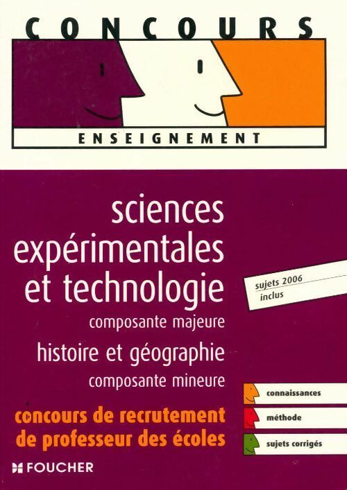 Livrenpoche : Sciences experimentales majeure, histoire-géographie - Jean-Luc Buchy - Livre
