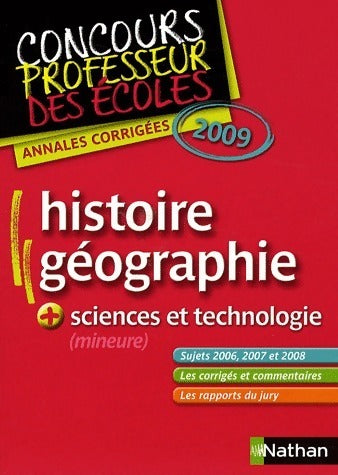 Livrenpoche : Histoire-géographie + sciences et technologie 2009 - Pascal Bourassin - Livre