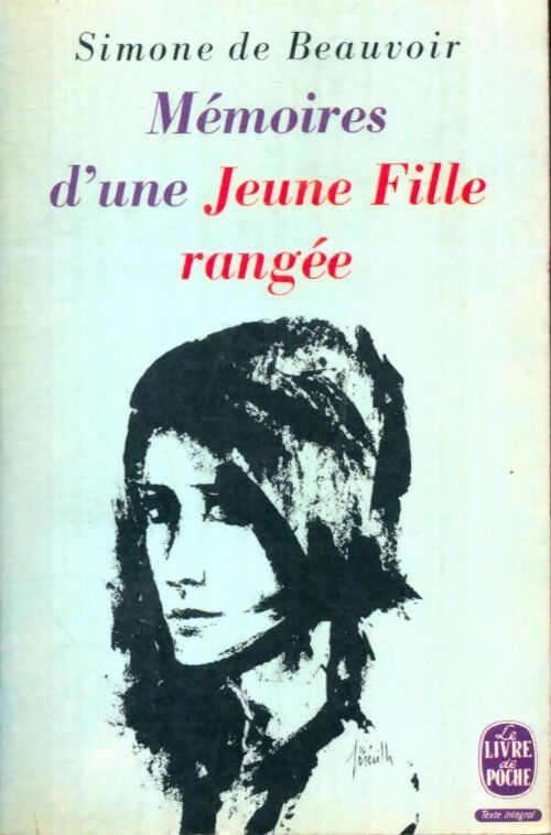 Livrenpoche : Mémoires d'une jeune fille rangée - Simone De Beauvoir - Livre