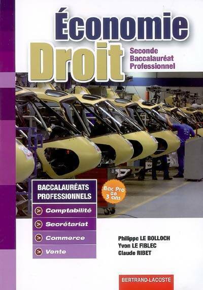 Livrenpoche : Economie droit Seconde bac pro - Philippe Le Bolloch - Livre