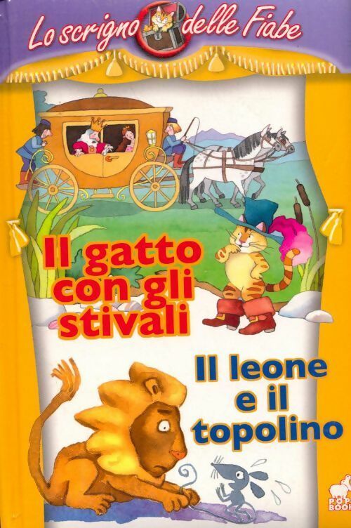 Livrenpoche : Il gatto con gli stivali / Il leone e il topolino - Collectif - Livre