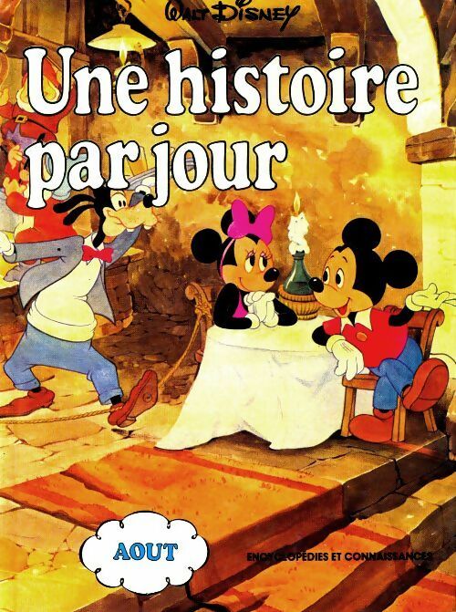Livrenpoche : Une histoire par jour : Août - Walt Disney - Livre