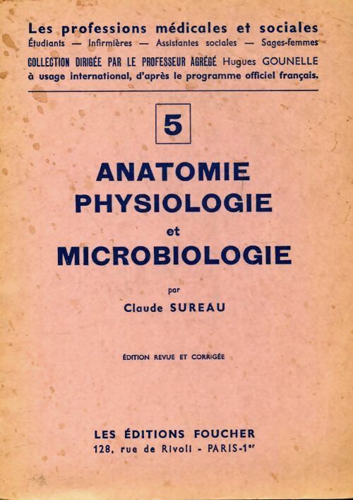Livrenpoche : Anatomie, physiologie et microbiologie - Claude Sureau - Livre