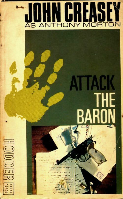 Livrenpoche : Attack the baron - John Creasey - Livre