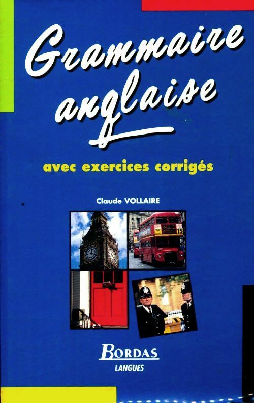 Livrenpoche : Grammaire anglaise - Claude Vollaire - Livre