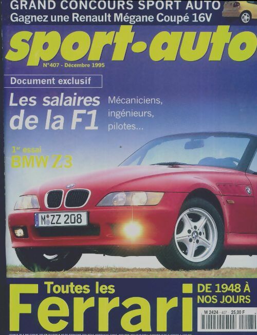 Livrenpoche : Sport-auto n°407 : Toutes les Ferrari de 1948 à nos jours - Collectif - Livre