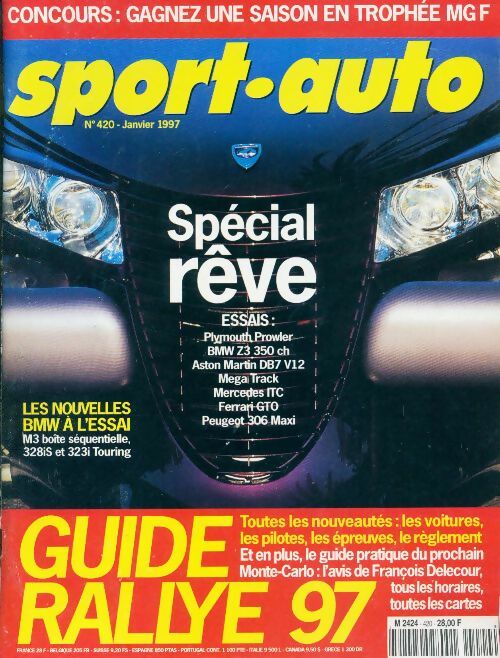 Livrenpoche : Sport-auto n°420 : Spécial rêve - Collectif - Livre