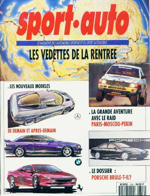 Livrenpoche : Sport-auto n°356 : Les vedettes de la rentrée - Collectif - Livre