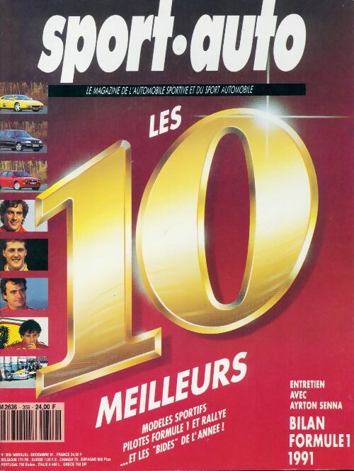 Livrenpoche : Sport-auto n°359 : Les 10 meilleurs - Collectif - Livre