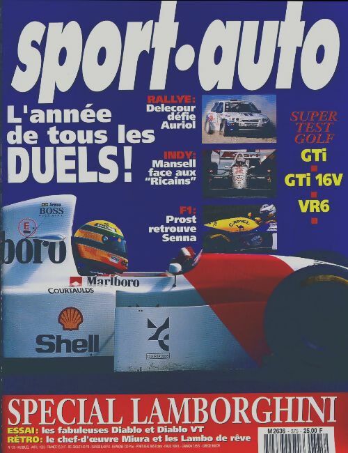 Livrenpoche : Sport-auto n°375 : L'année de tous les duels ! - Collectif - Livre
