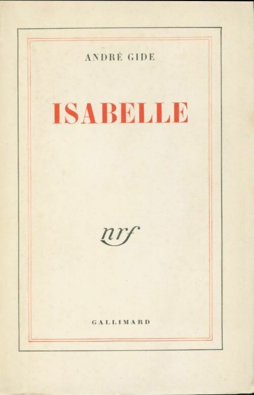 Livrenpoche : Isabelle - André Gide - Livre