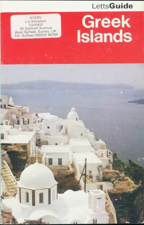 Livrenpoche : Greek islands - Robin Mead - Livre