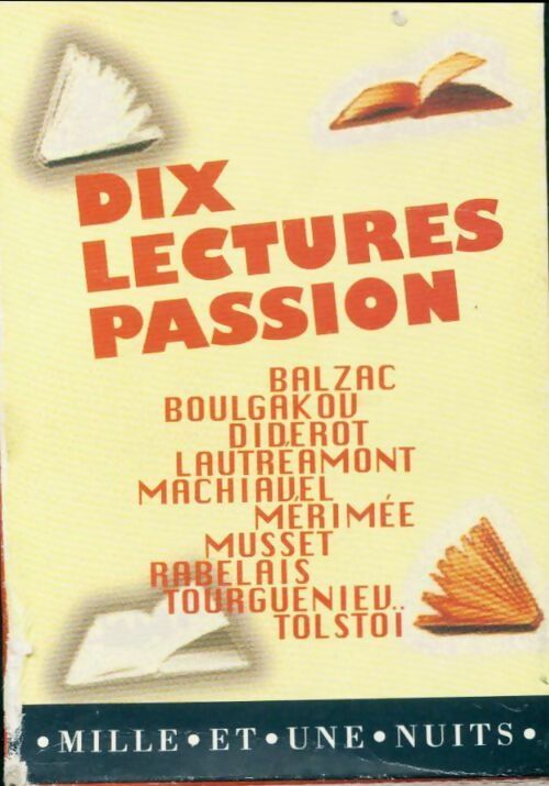 Livrenpoche : Coffret 10 dix lectures passions - Collectif - Livre