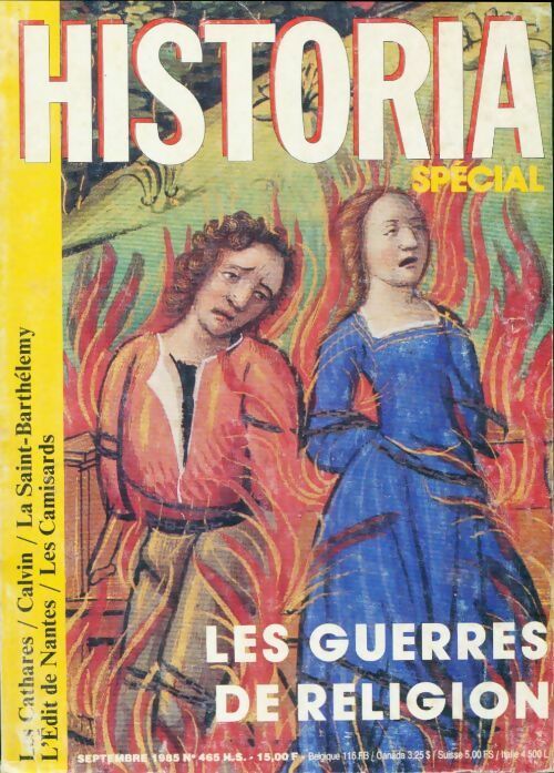 Livrenpoche : Histoire spécial n°465 : Les guerres de religion - Collectif - Livre