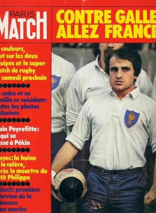 Livrenpoche : Paris Match n°1397 : Contre Galles, allez France ! - Collectif - Livre