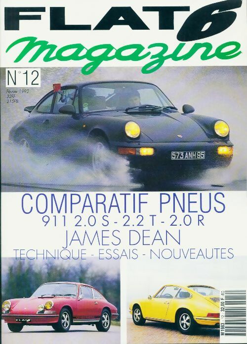 Livrenpoche : Flat 6 magazine n°12 : Comparatif pneus - Collectif - Livre