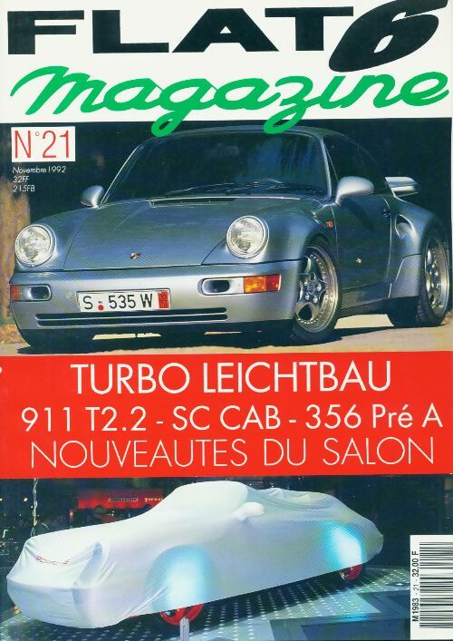 Livrenpoche : Flat 6 magazine n°21 : Turbo Leichtbau - Collectif - Livre