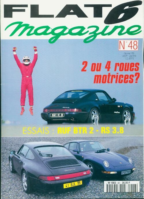 Livrenpoche : Flat 6 magazine n°48 : 2 ou 4 roues motrices ? - Collectif - Livre